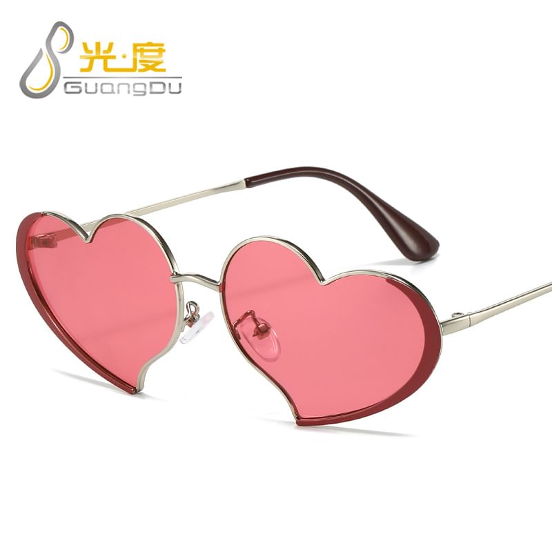 Heart Frame Sunglasses