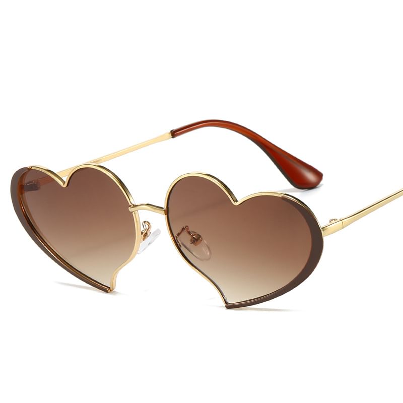 Heart Frame Sunglasses