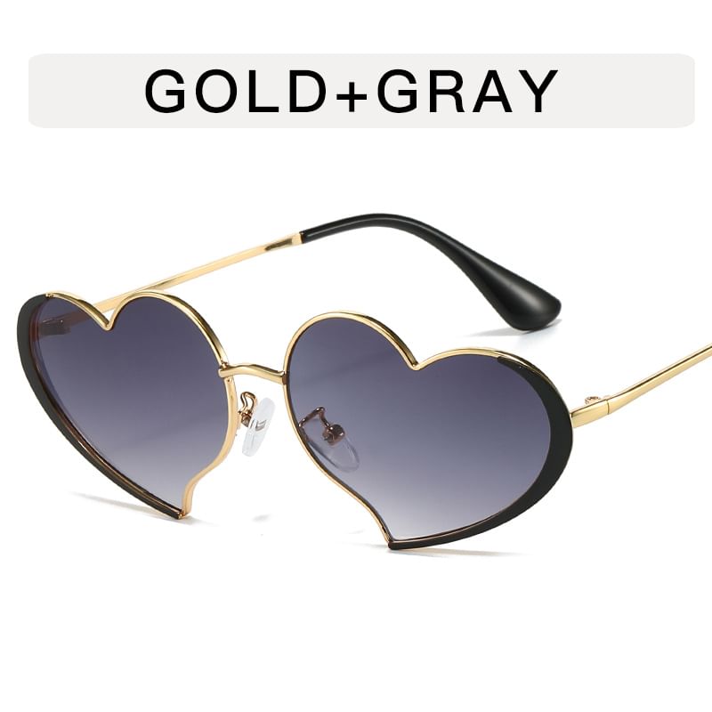 Heart Frame Sunglasses