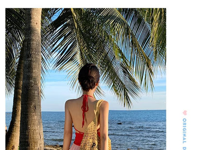 Halter Striped Maxi Sundress