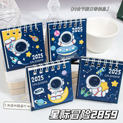 Animal Mini Desktop Calendar 2025  / Set