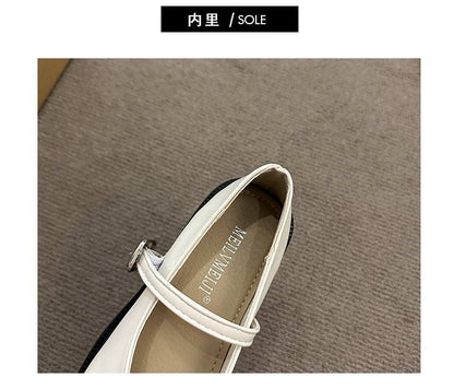 Toe Jane Mary Shoes Square