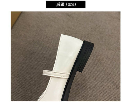 Toe Jane Mary Shoes Square