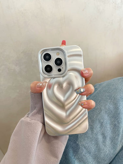 Heart Textured Phone Case