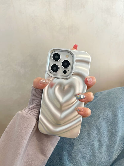 Heart Textured Phone Case