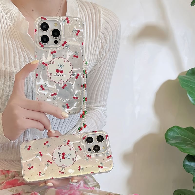 Cherry Phone Case - iPhone 15 Pro Max / 15 Pro / 15 / 14 Pro Max / 14 Pro / 14 / 13 Pro Max / 13 Pro / 13 / 12 Pro Max / 12 / 11