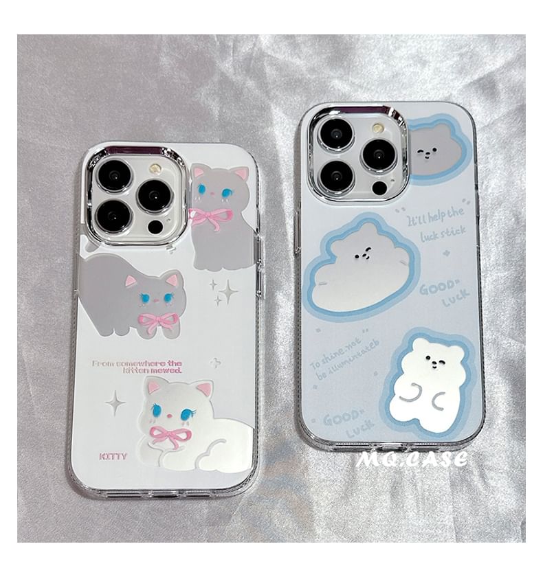 Cartoon Phone Case - iPhone 15 Pro Max / 15 Pro / 15 / 14 Pro Max / 14 Pro / 14 / 13 Pro Max / 13 Pro / 13 / 12 Pro Max / 12 / 11