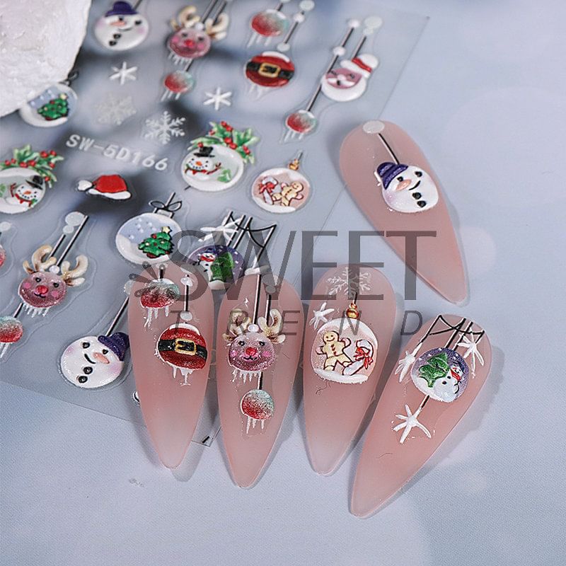 Christmas Nail Art Stickers