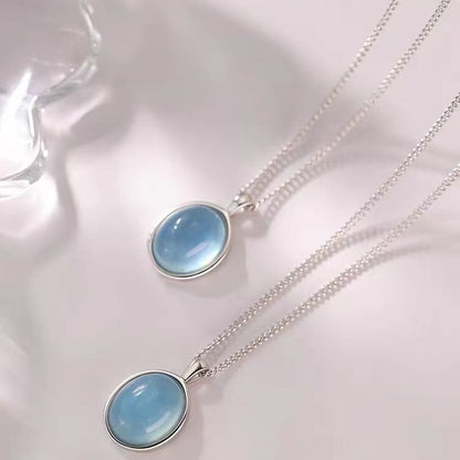 Sterling Silver Gemstone Necklace