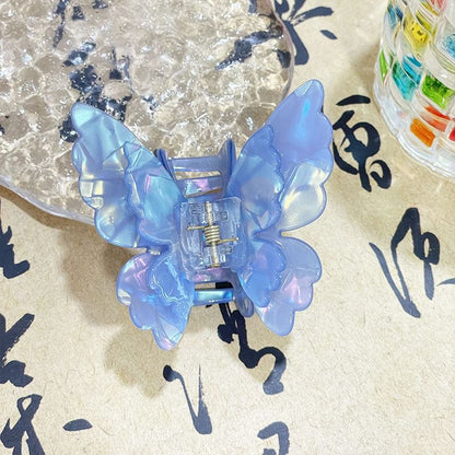 Butterfly Ribbon Hair Claw Clip