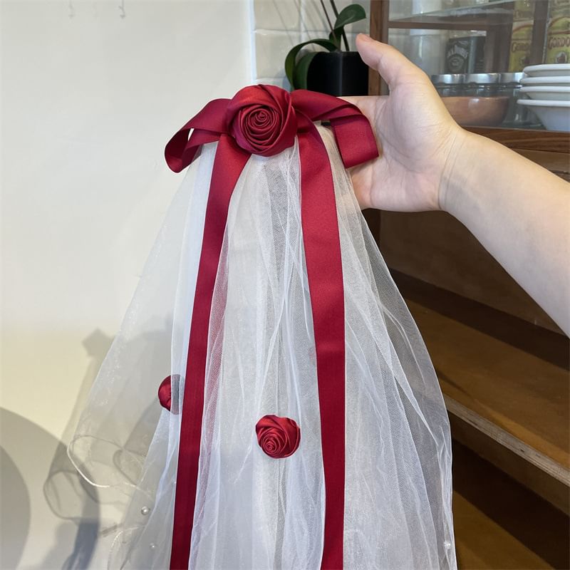 Hair Mesh Tie Ribbon