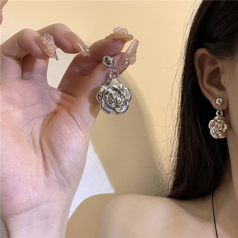 Necklace / Earring Floral Drop