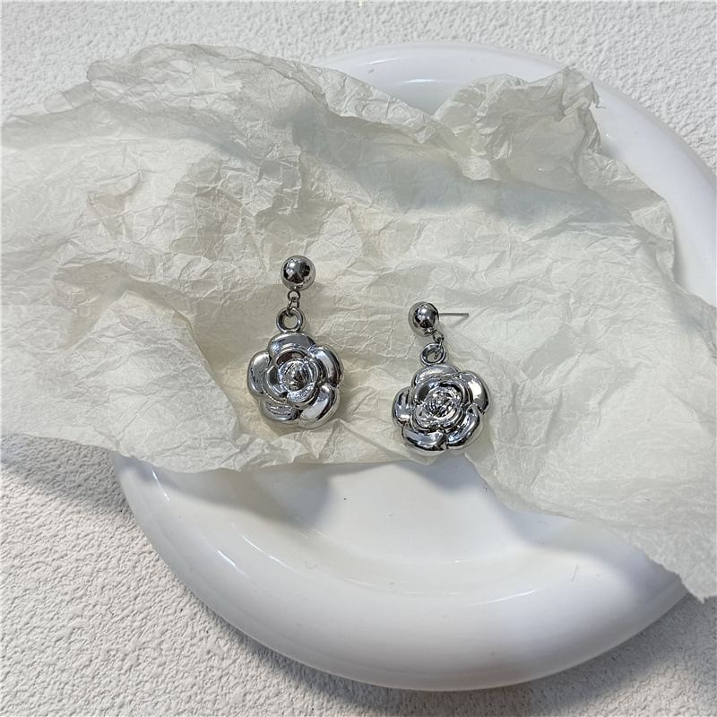 Necklace / Earring Floral Drop