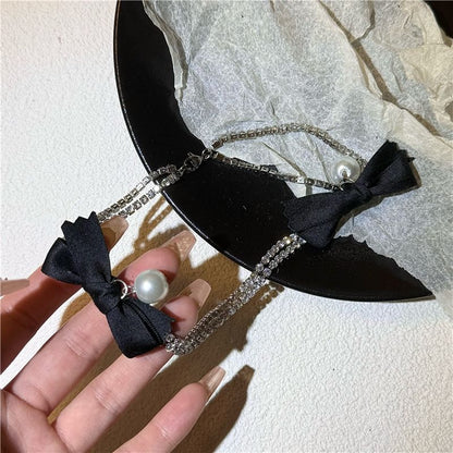 Layered Ribbon Necklace