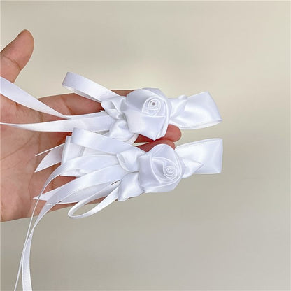 Floral Clip Hair Plain