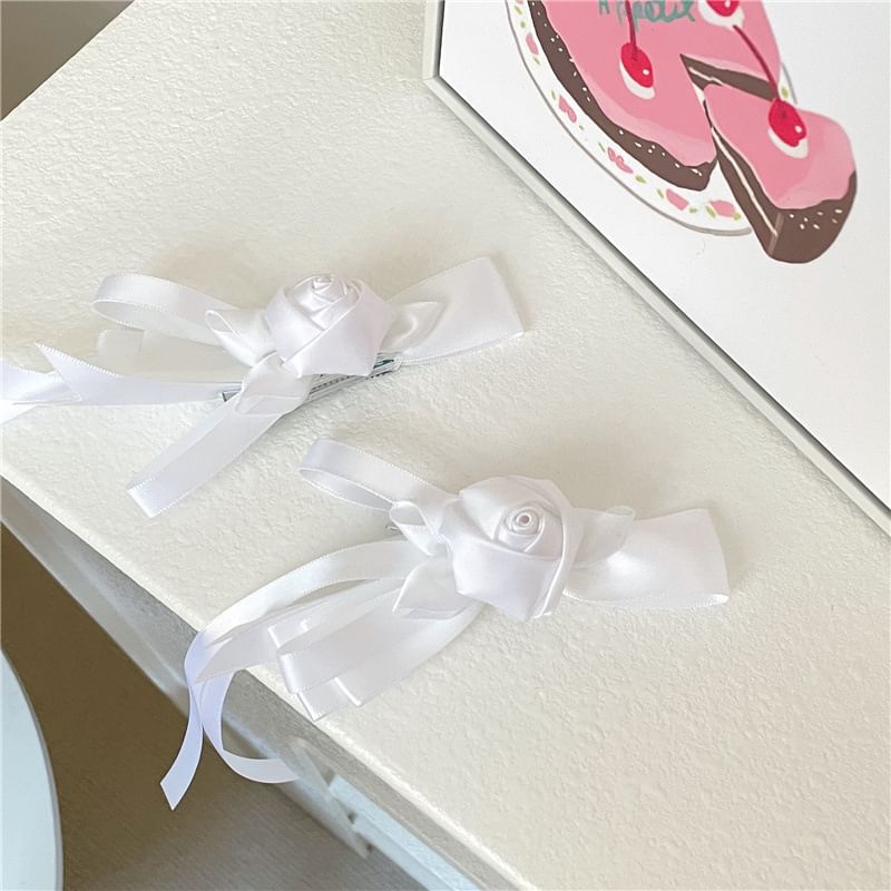 Floral Clip Hair Plain