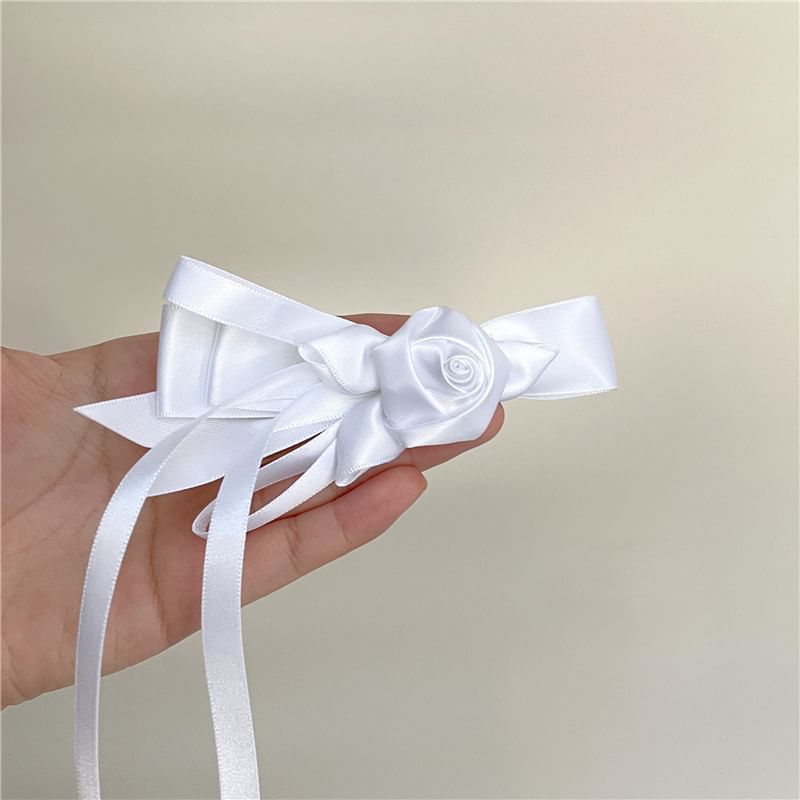 Floral Clip Hair Plain