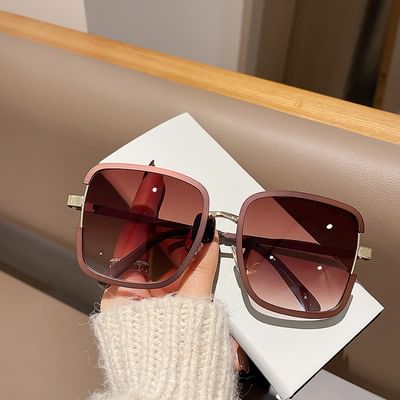 Oversized Sunglasses Square