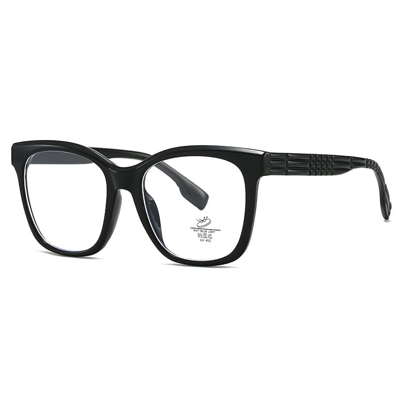 Frame Blocking Light Glasses Blue Square