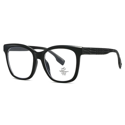 Frame Blocking Light Glasses Blue Square