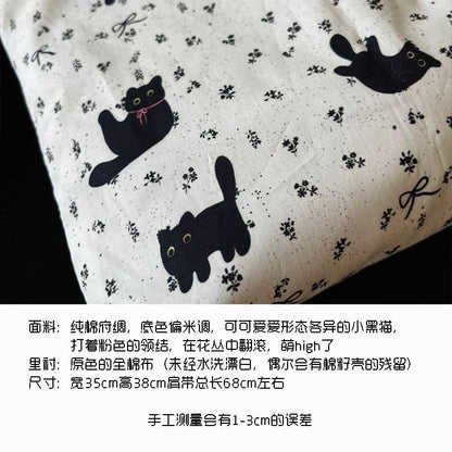Bag Print Shopper Cat