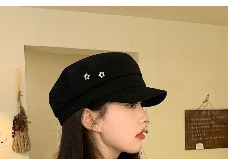 Star Studded Newsboy Cap