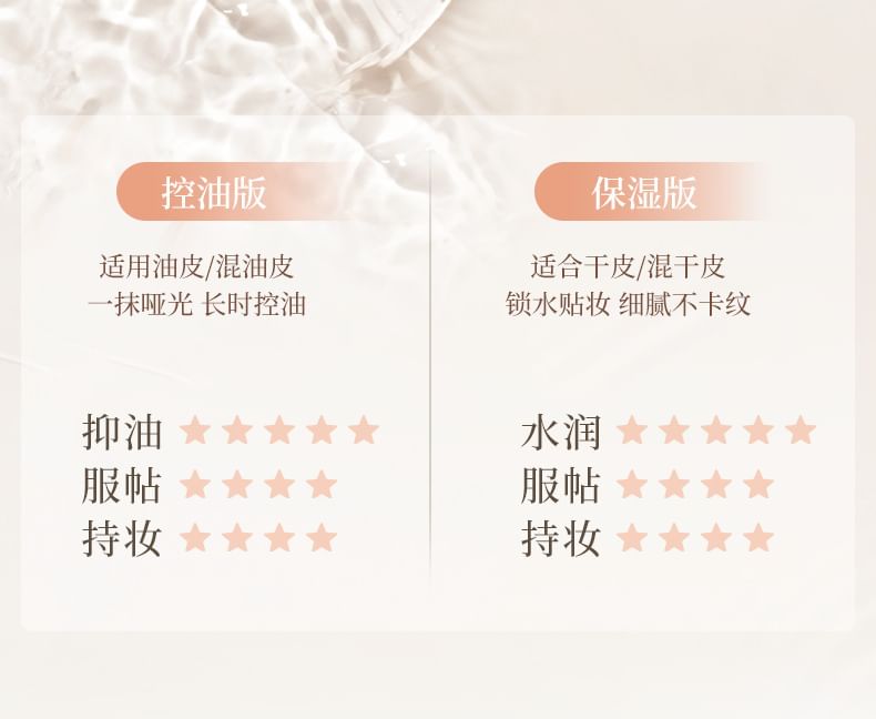 Base de teint légère Mousse Soft Focus