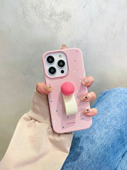 Print Case Finger Phone Strap