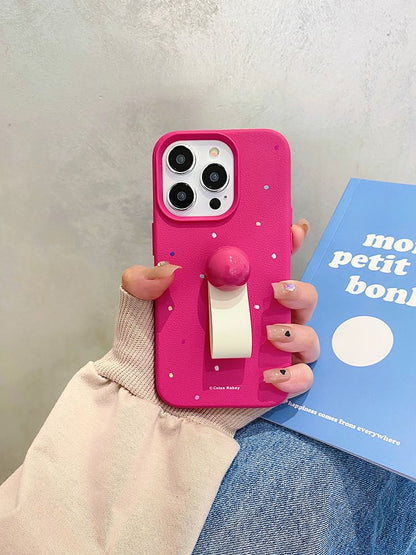 Print Case Finger Phone Strap