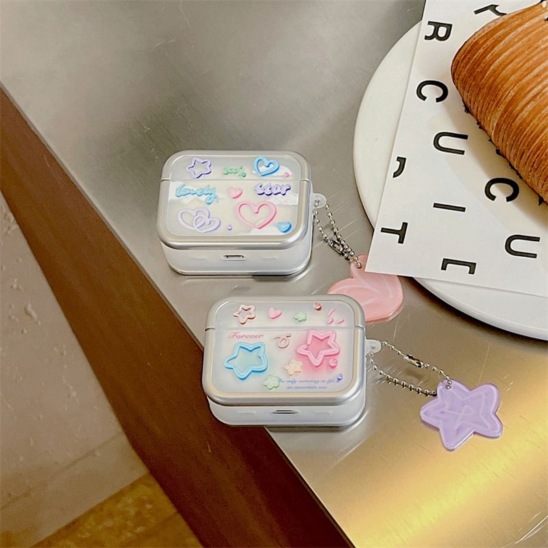 Heart Star AirPods / Pro Earphone Case Skin