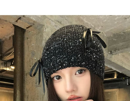 Beanie Bow Sequin