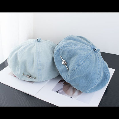 Beret Washed Denim