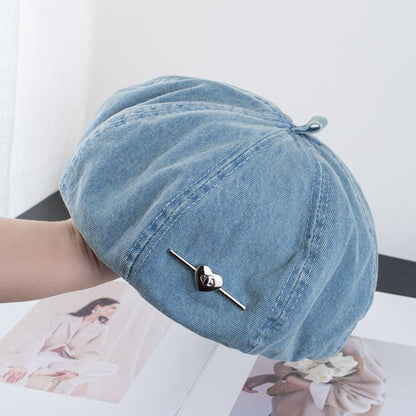 Beret Washed Denim