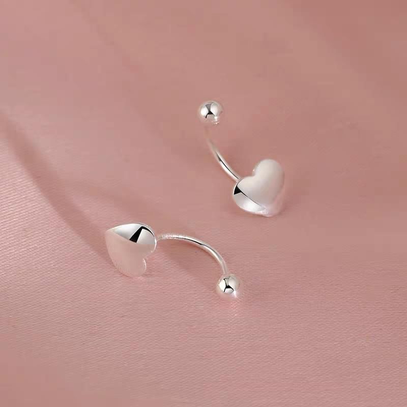 925 Sterling Silver Heart Ear Jacket