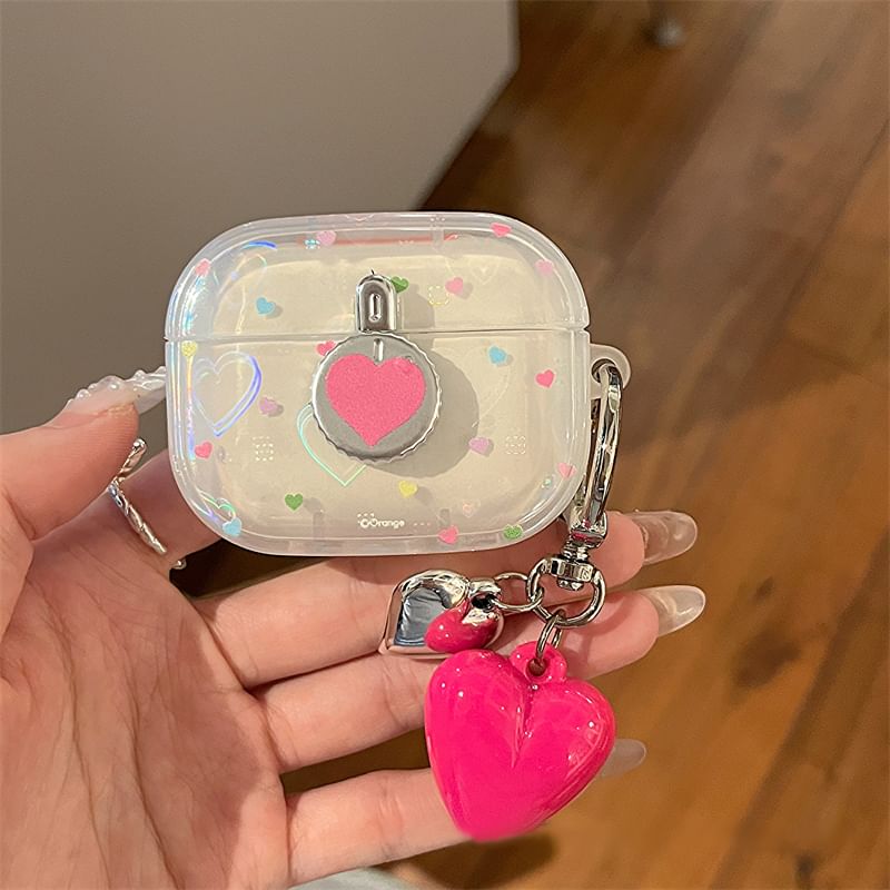 Heart Charm AirPods / Pro Earphone Case Skin