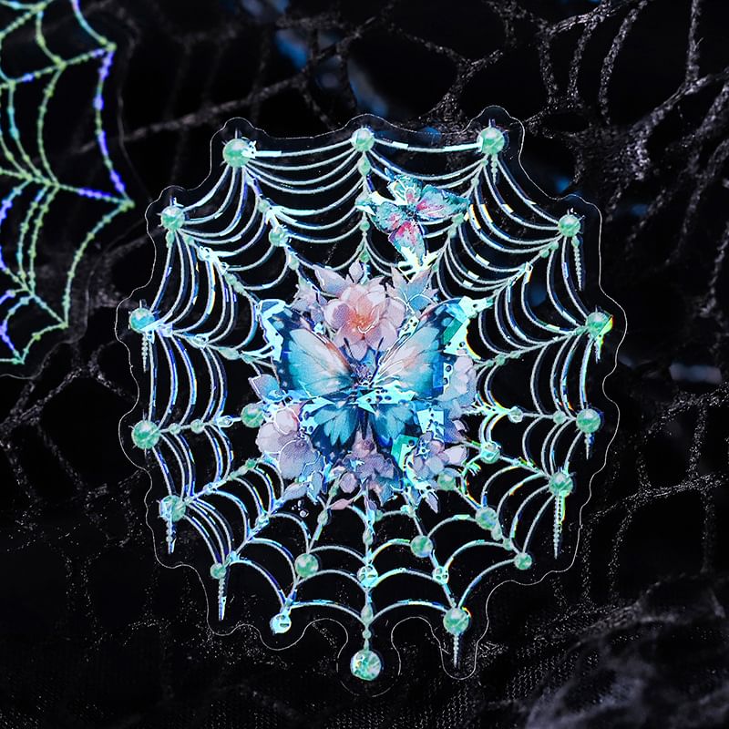 Spider Web Sticker