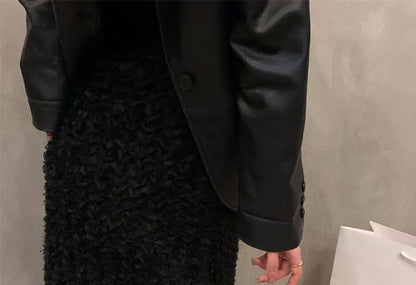 Square-Toe Shoes Heel Jane Mary Chunky