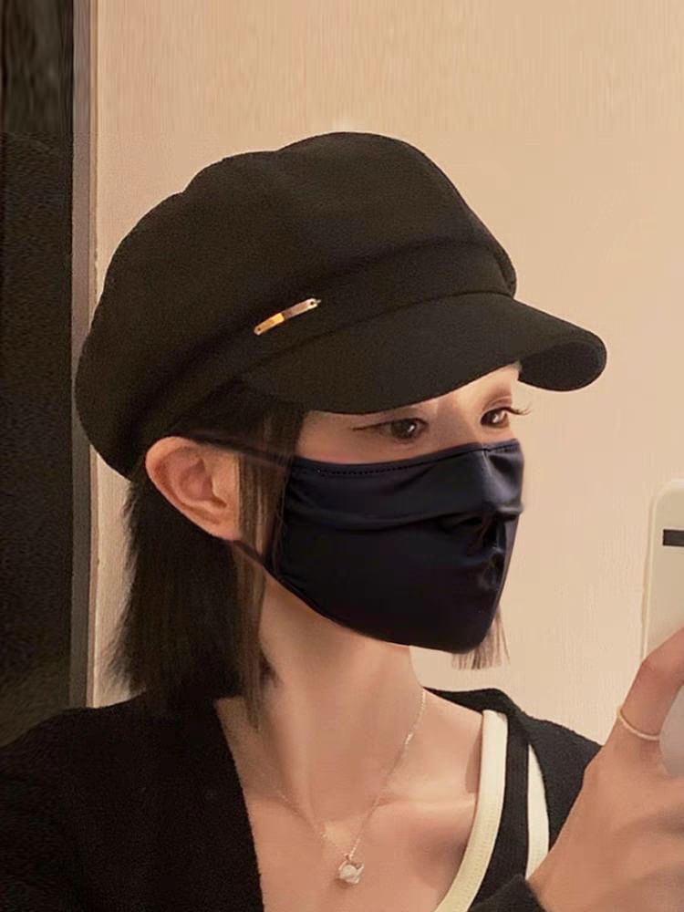 Newsboy Plain Wool Cap