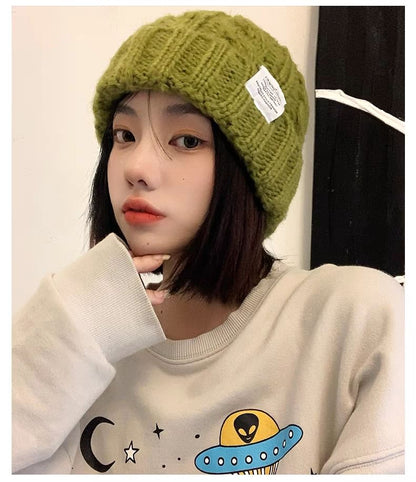 Fluffy Ear Hat Plain