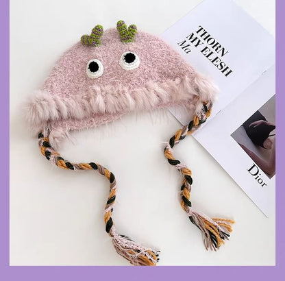 Cartoon Animal Beanie Fluffy
