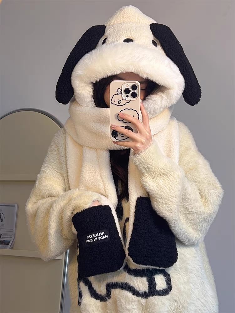 Dog Hooded Ear Scarf