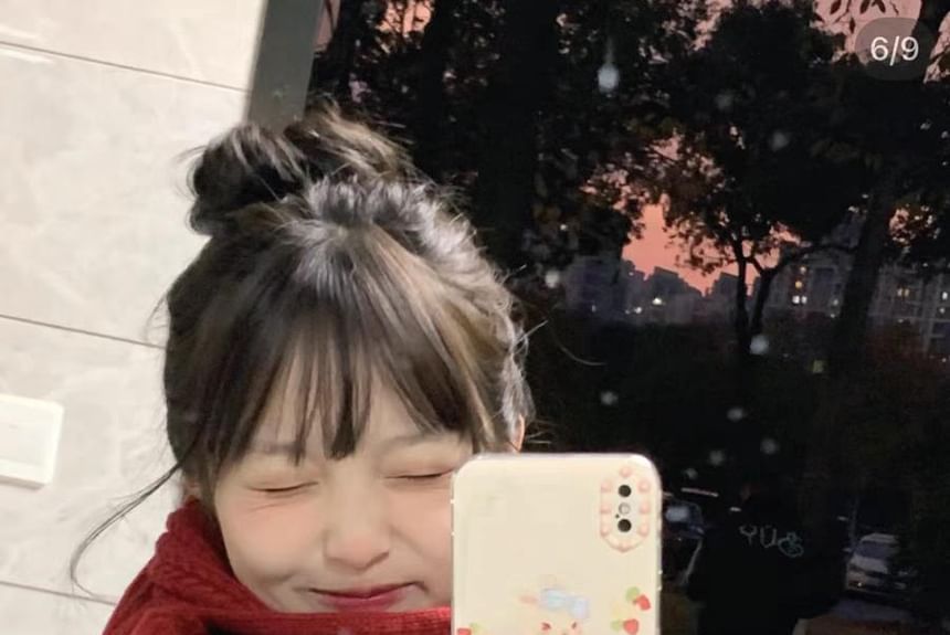 Plain Scarf Knit Cable