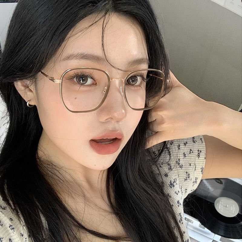 Glasses Metal Square Frame