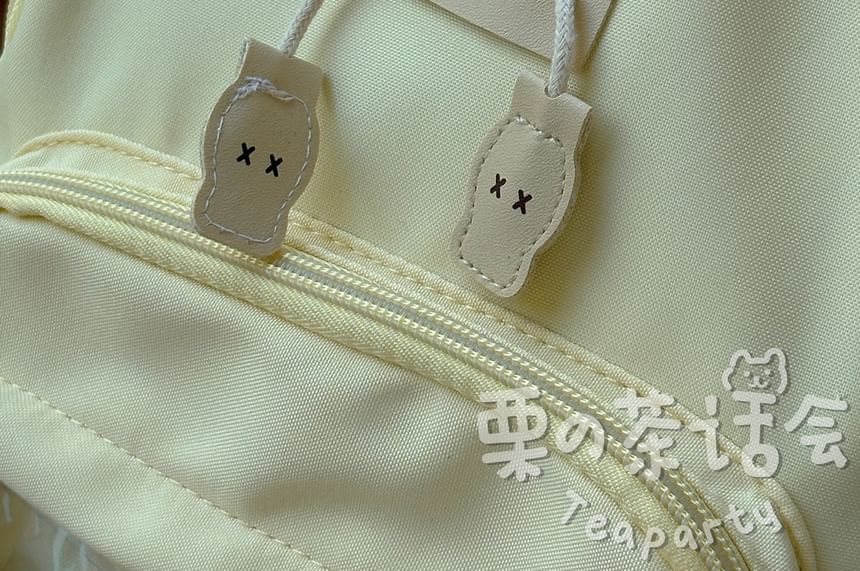 PVC Panel Applique Laptop Backpack / Bag Charm / Set