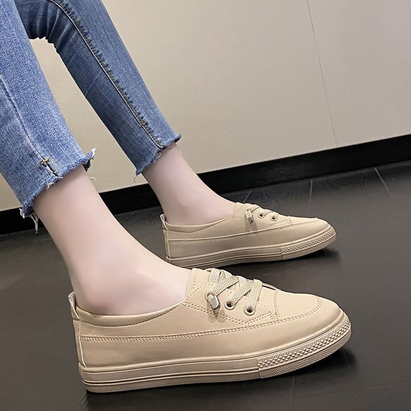 Sneakers Plain Slip-On