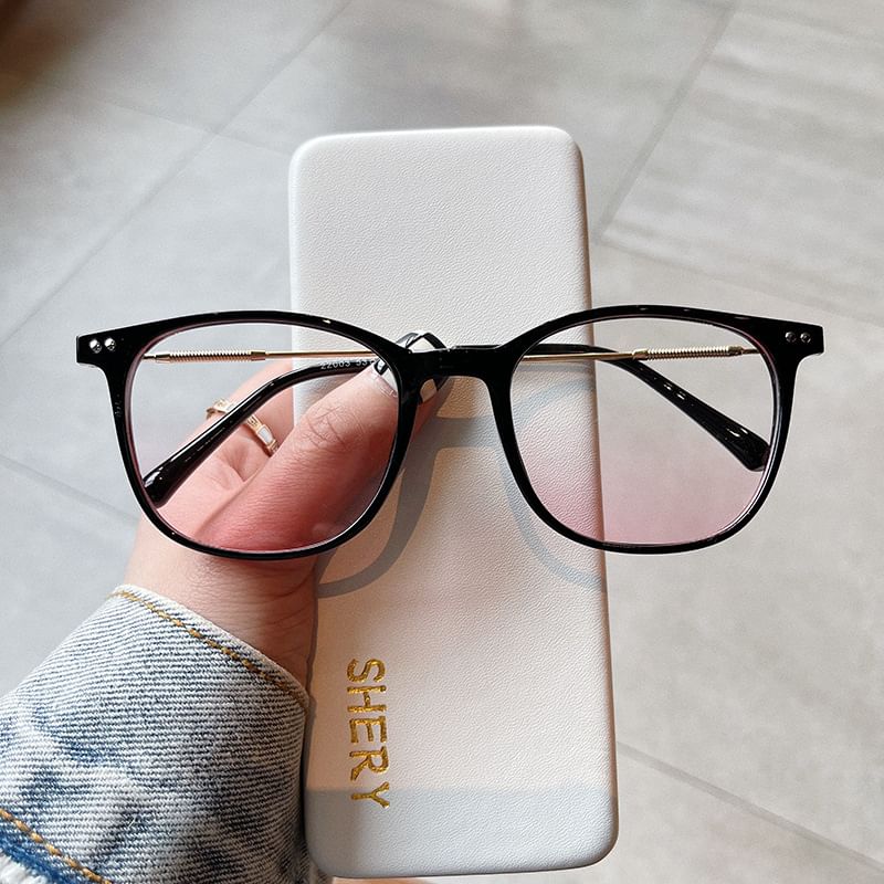 Plain Square Eyeglasses