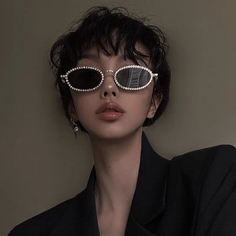 Sunglasses Eye Cat Rhinestone