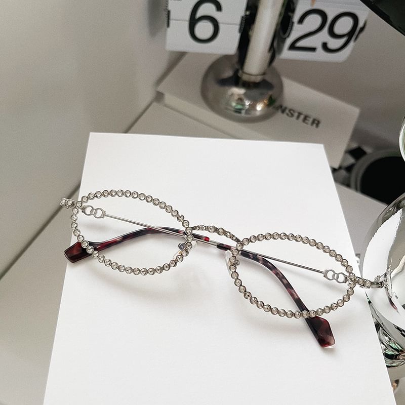 Sunglasses Eye Cat Rhinestone