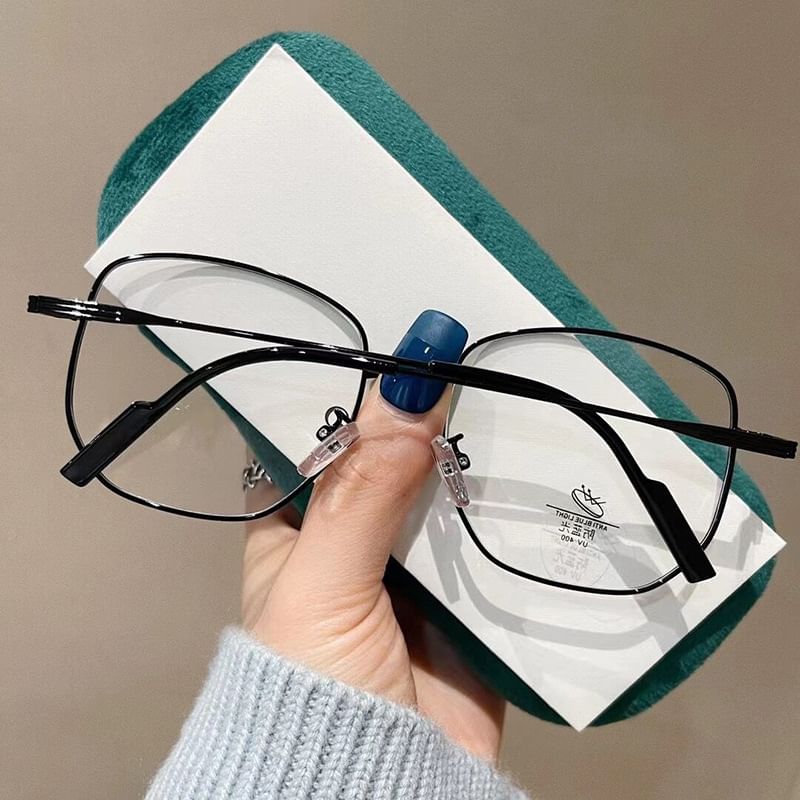 Plain Eyeglasses Square