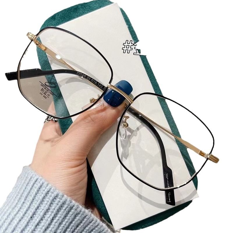 Plain Eyeglasses Square